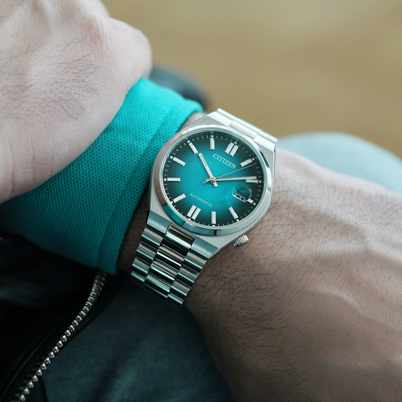 Montre Citizen Tsuyosa Bleu nuancé NJ0151-88X