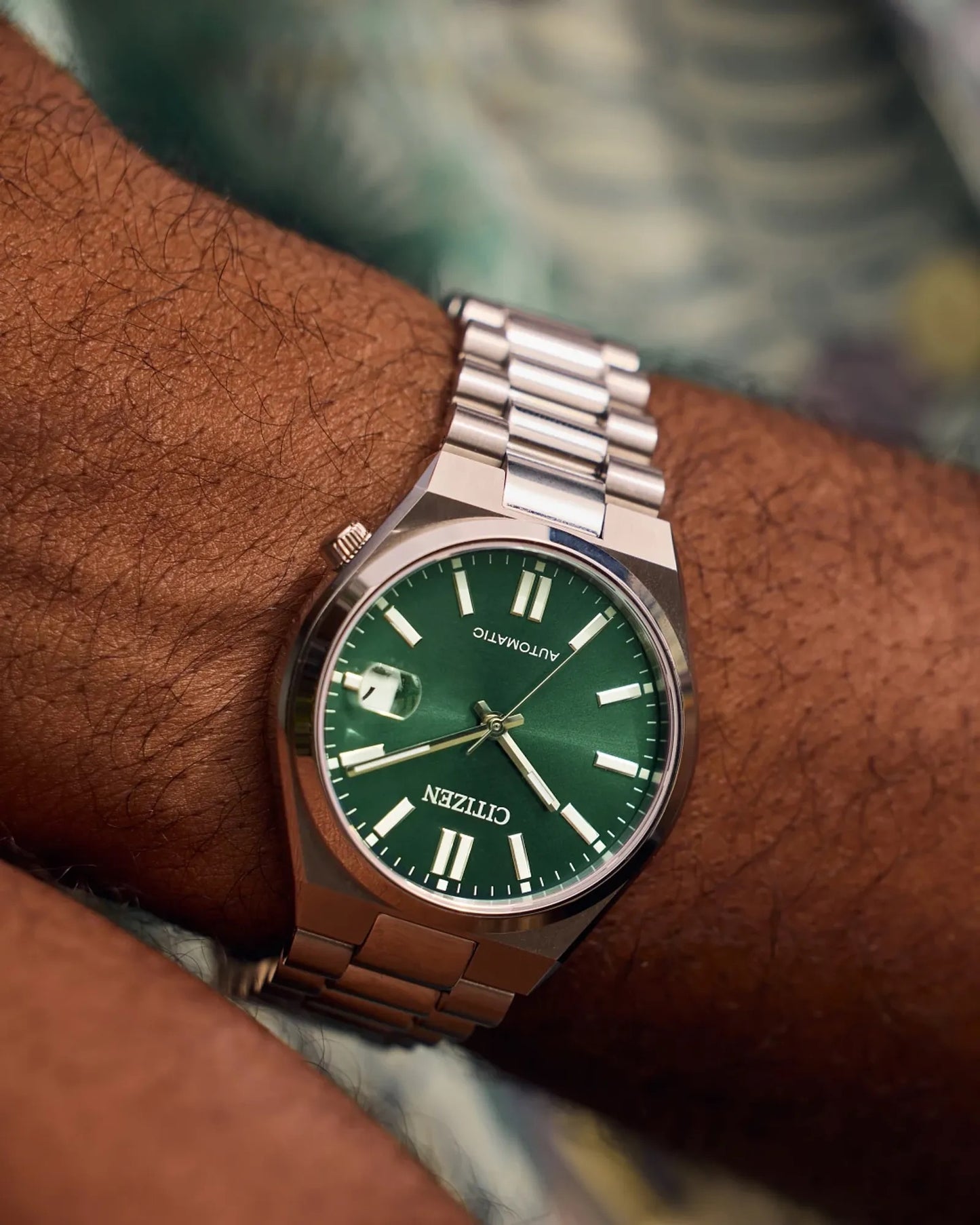 Montre Citizen Tsuyosa Dark Green 37mm NJ0200-50X