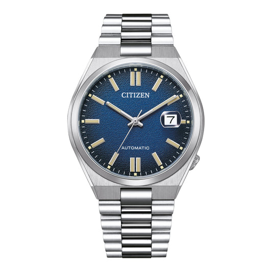 Montre Citizen Tsuyosa Bleu texturé NJ0151-88L